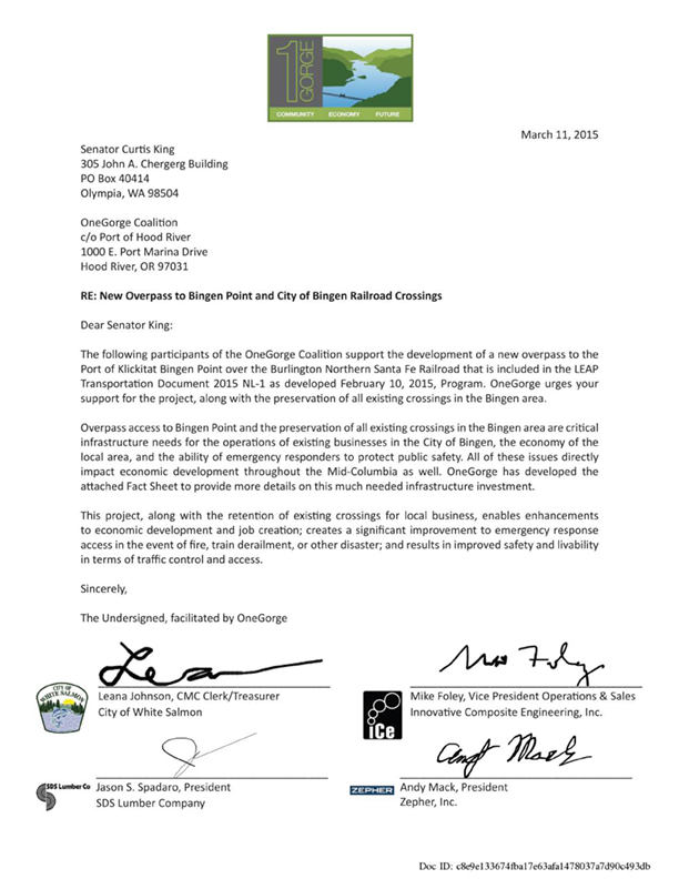 Click here to download a PDF copy of the letter. 
